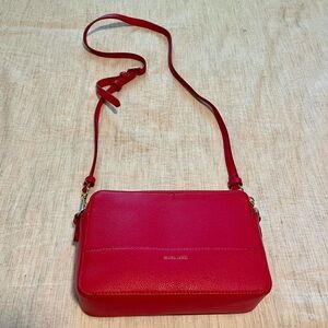 Draper James Dakota Crossbody Camera Bag Dark Pink
